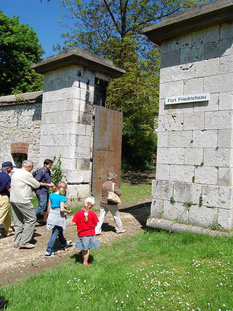 Informationen zur Festung und Denkmalschutz. Foto: R. Hebenstreit